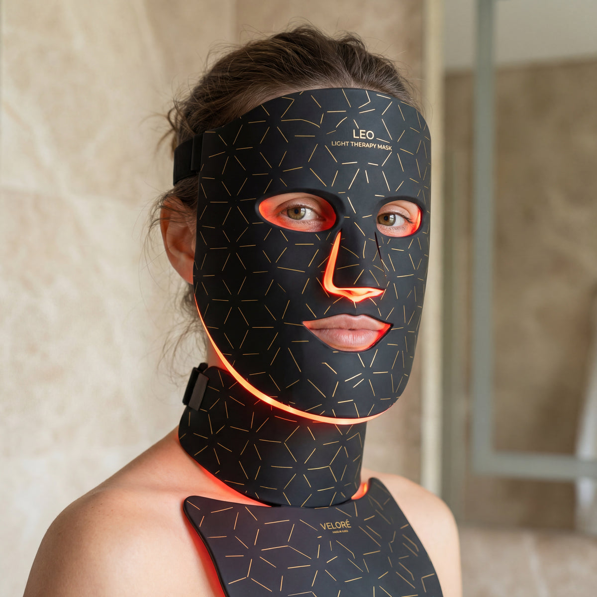 VELORÉ LumaPro™ – LED Gezichts- & Halsmasker